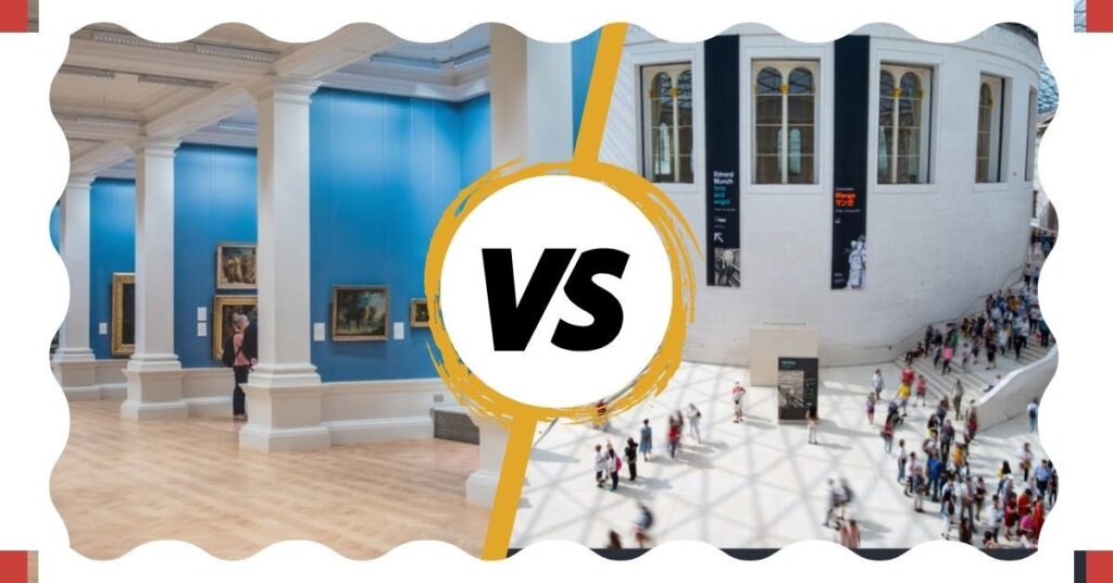 National Gallery vs British Museum
