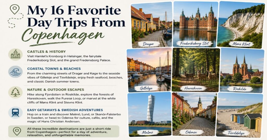 My 16 Favorite Day Trips From Copenhagen as a Local!