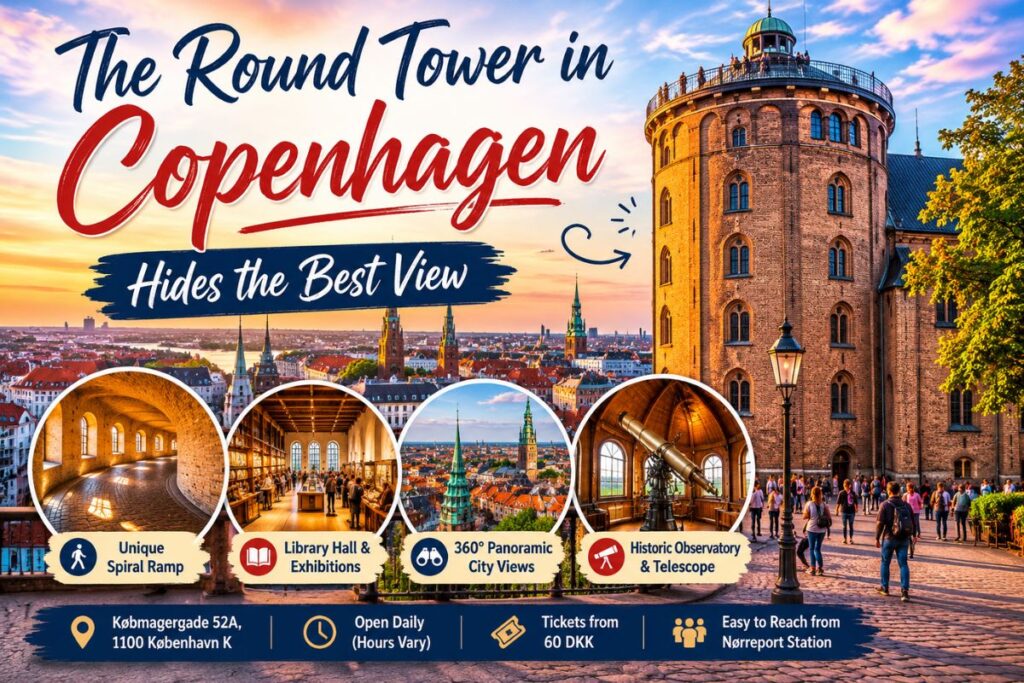 The Round Tower in Copenhagen Hides the Best View